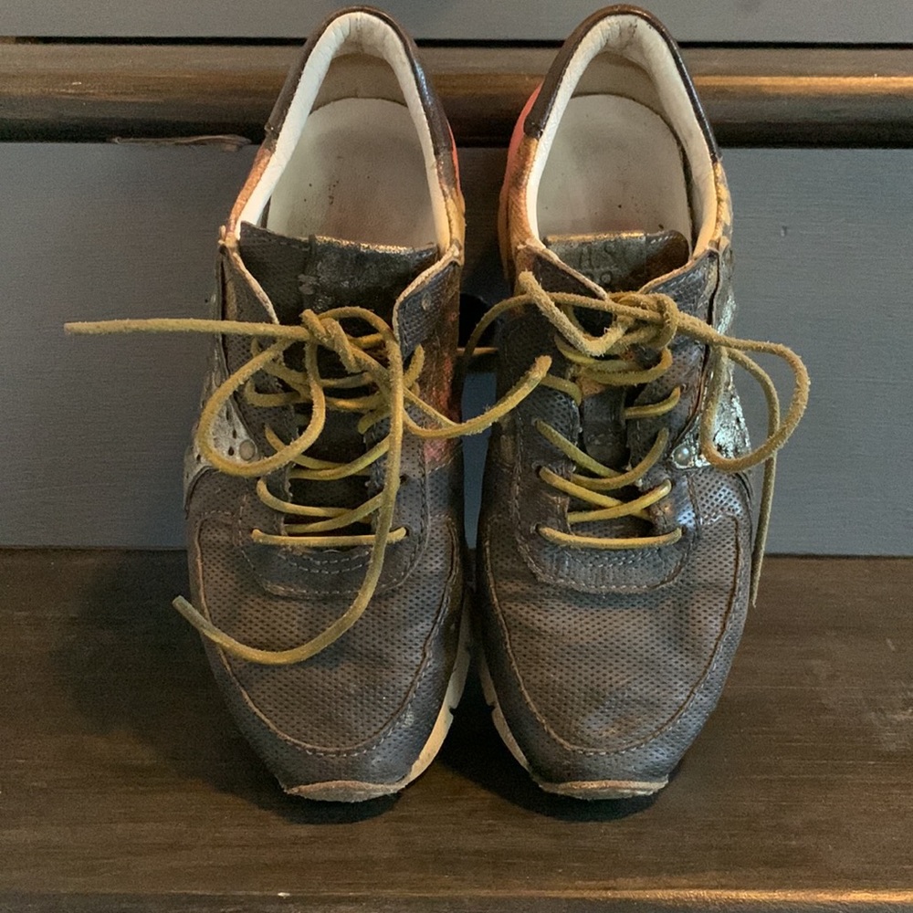 AS 98 Italian leather sneakers! - Picture 2 of 4